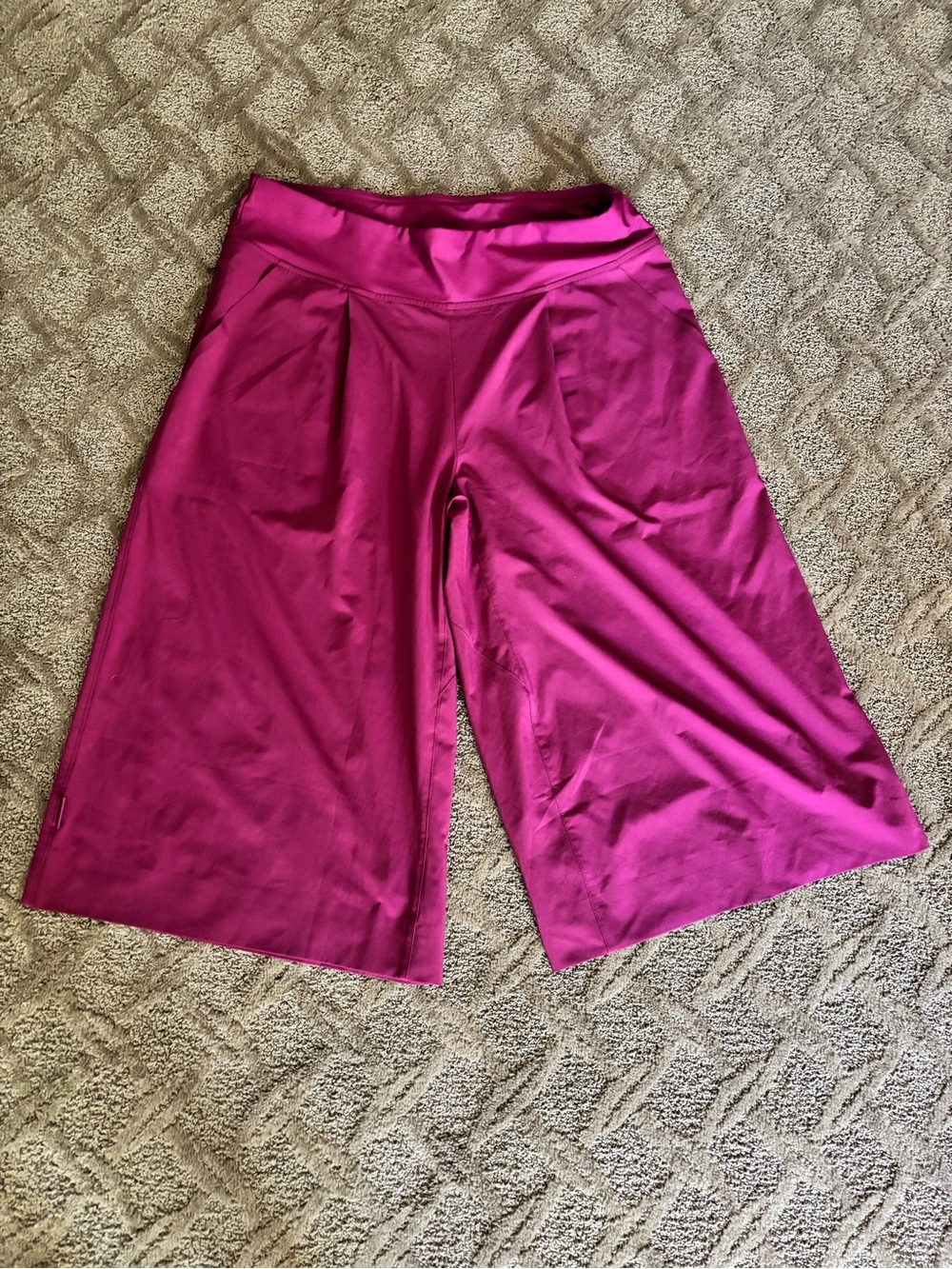 Title Nine Round Trip Wide Leg cropped petite pants, size Large - Picture 3 of 11